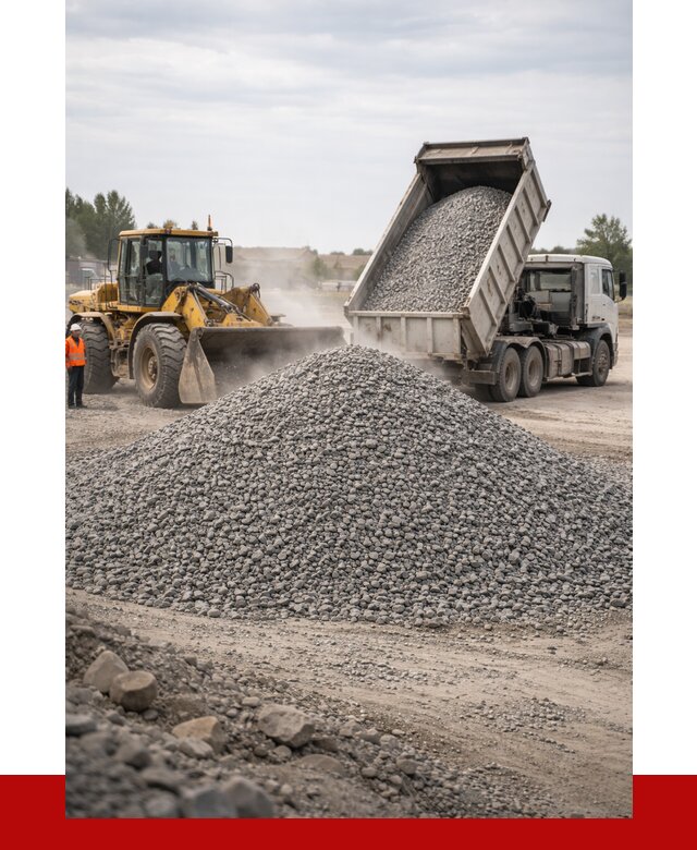 Купить щебень с доставкой в октябрьском от 2589 руб. | ПРОНЕРУДКтб