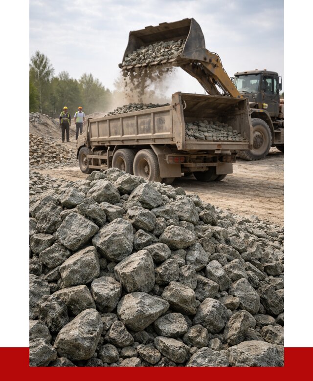 Щебень габбро диабаз фракция 70-150 в октябрьском от 2900 р.|ПРОНЕРУДКтб