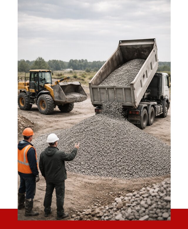 гравийный щебень фракция 3-10 в октябрьском от 3314 р. ПРОНЕРУДКтб