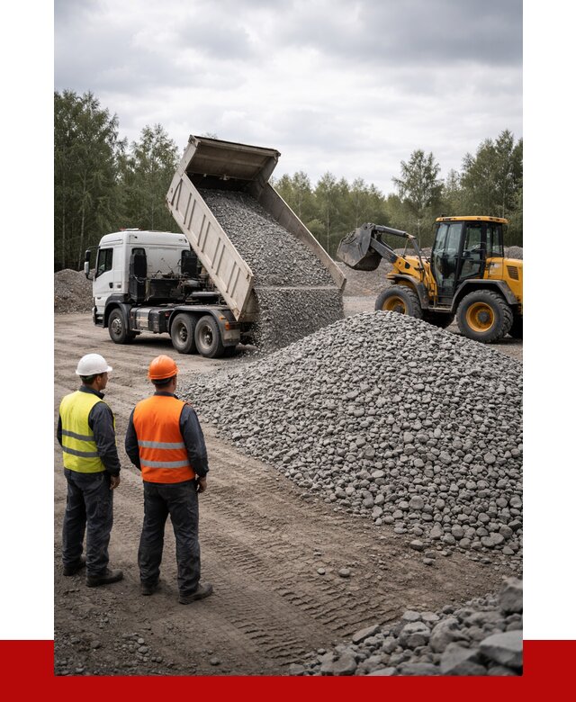 Гравийный щебень фракция 40-70 в октябрьском от 9839р | ПРОНЕРУДКтб