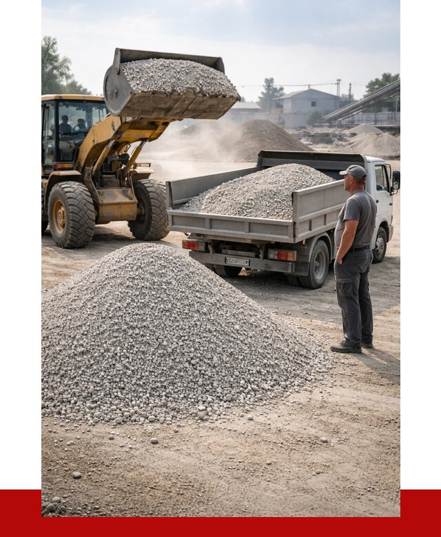 Известняковый щебень фр. 0-5 в октябрьском от 4350 р. | ПРОНЕРУДКтб