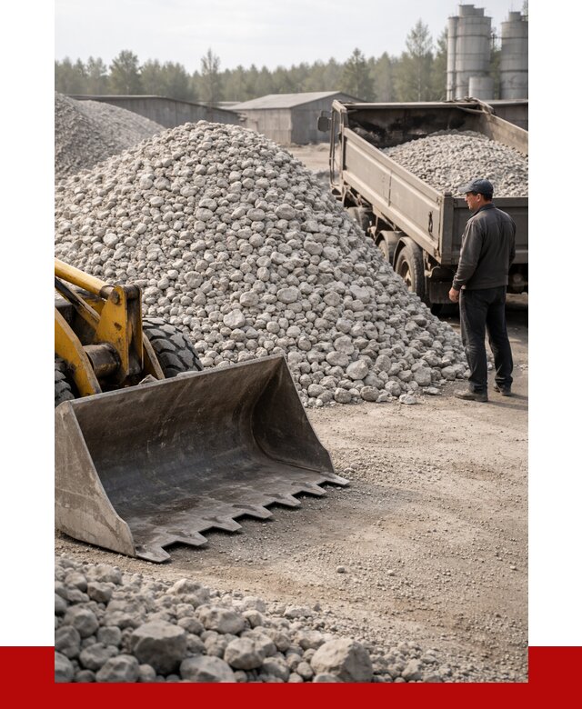 Известняковый щебень фракция 40-70 в октябрьском от 4350 р. | ПРОНЕРУДКтб