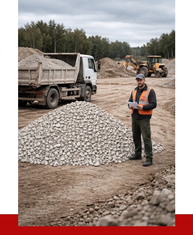 Доломитовый щебень в октябрьском купить от 2279 р., ПРОНЕРУДКтб