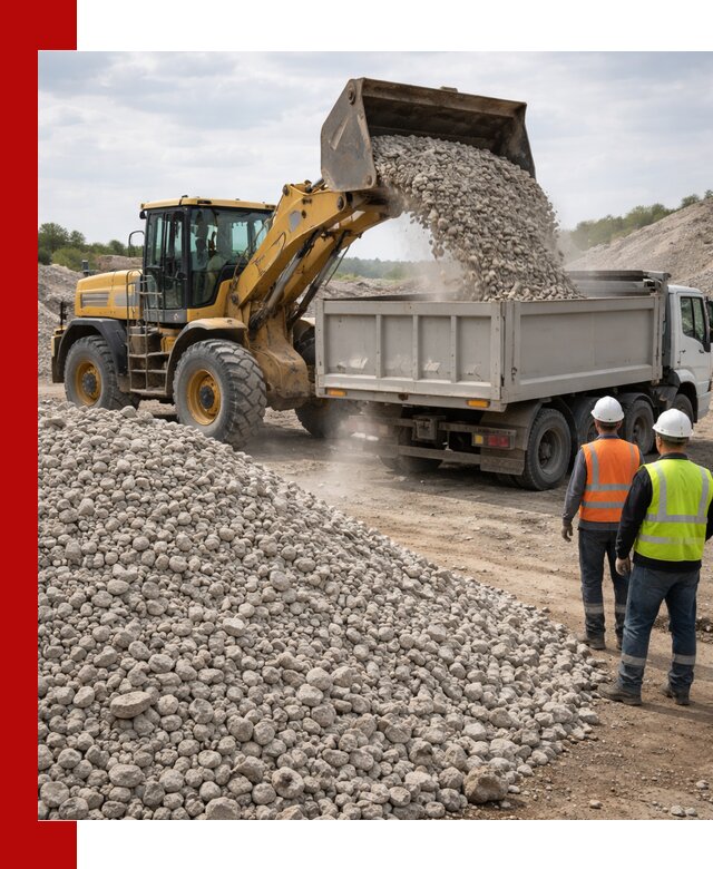 Доломитовый щебень фракция 40–71 доставка и продажа в октябрьском