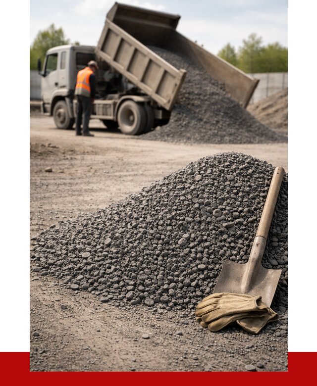 Шлаковый щебень фракция 5-20 в октябрьском от 1864 р. ПРОНЕРУДКтб