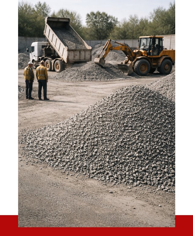 Вторичный щебень фр. 5-20 в октябрьском от 1657 р. - ПРОНЕРУДКтб