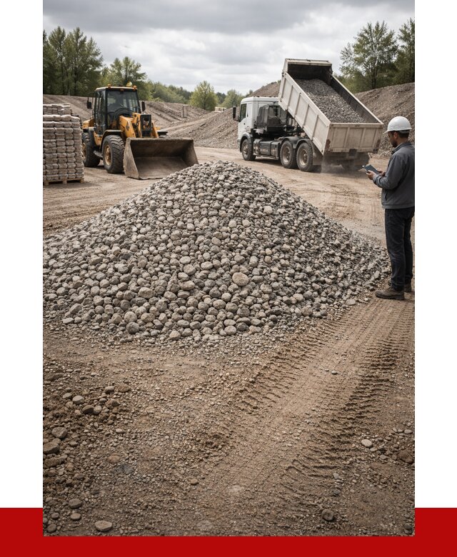 Купить бетонный щебень в октябрьском, от 3314 р. ПРОНЕРУДКтб