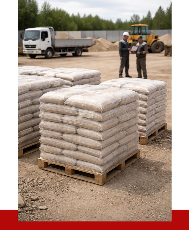 Карьерный песок в мешках в октябрьском от 1243 р. - ПРОНЕРУДКтб