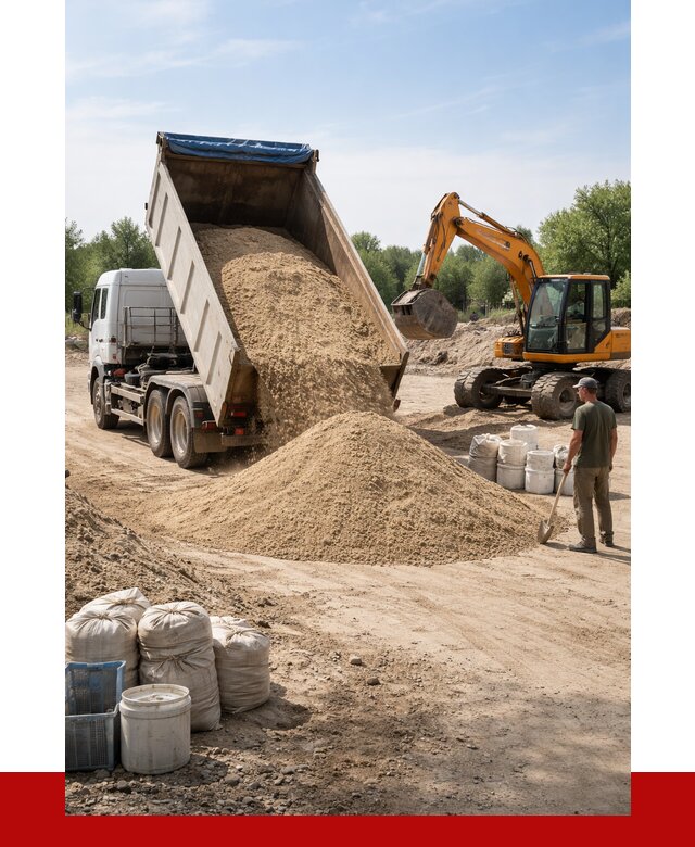 Купить речной песок в октябрьском от 1243 р. за куб | ПРОНЕРУДКтб