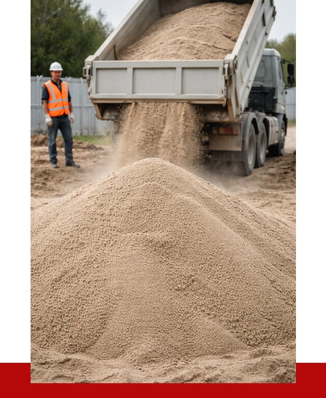 Купить сеяный песок с доставкой в октябрьском от 2279 р ПРОНЕРУДКтб
