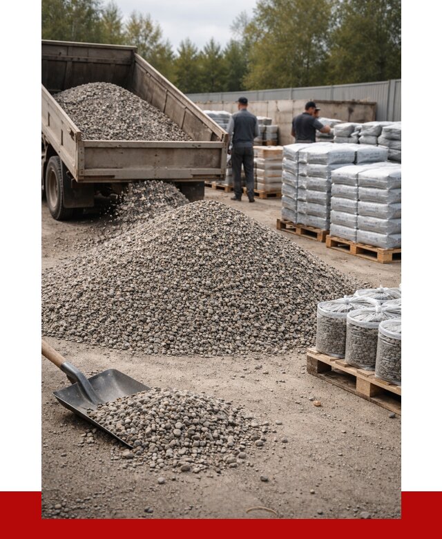 Гравий фракция 5-20 в октябрьском купить от 2382 р. ПРОНЕРУДКтб