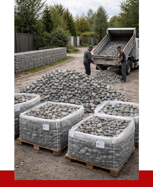 Камень для габионов в октябрьском от 4350 р. за куб | ПРОНЕРУДКтб