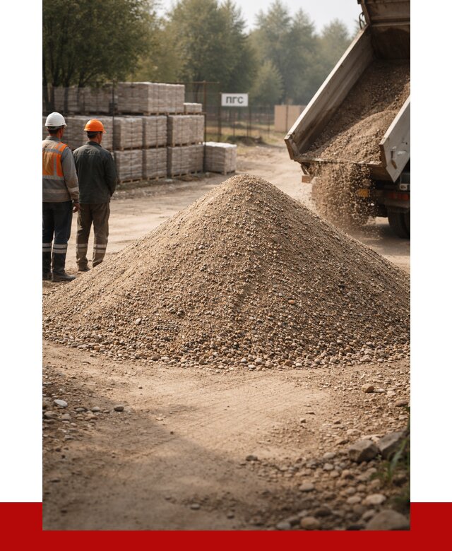 ПГС С1 с доставкой в октябрьском от 2900 р. за куб | ПРОНЕРУДКтб