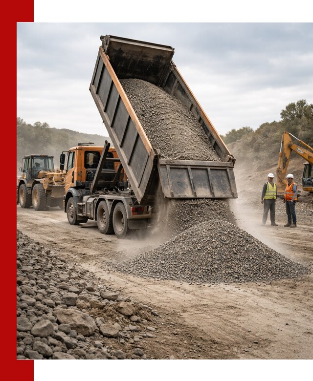 Щебёночно-песчаная смесь ЩПС С1 с доставкой в октябрьском