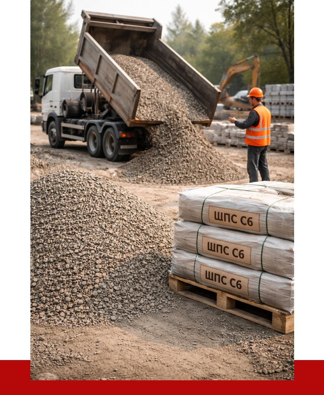 ЩПС С6 в октябрьском с доставкой от 2279 р. за куб | ПРОНЕРУДКтб