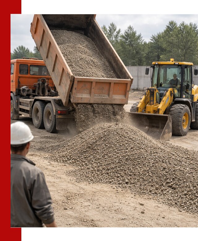 Доставка щпс С8 самосвалами в октябрьском от производителя