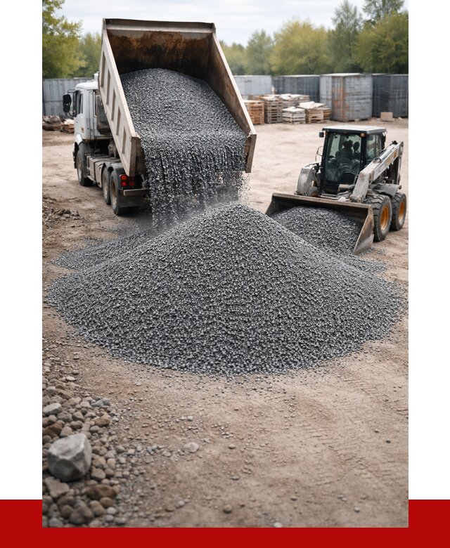 Гранитная крошка фракция 2 5 в октябрьском от 4350 р. | ПРОНЕРУДКтб