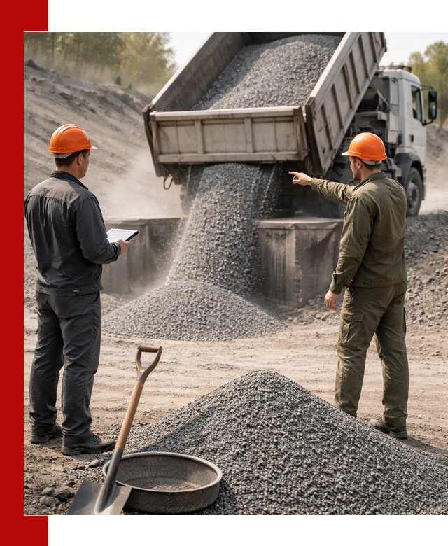 Гранитная крошка фракция 2-5 доставка в октябрьском