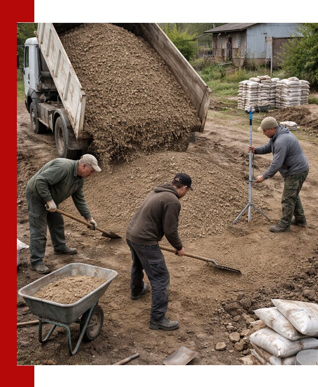 Керамзитовый песок с доставкой в октябрьском оптом и в розницу