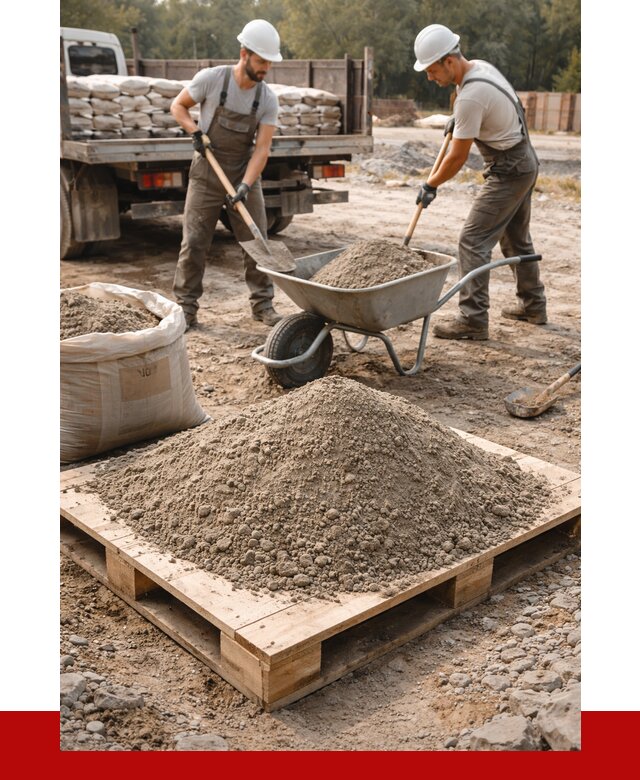 Цементно песчаная смесь М100 в октябрьском от 5386 р. за куб | ПРОНЕРУДКтб