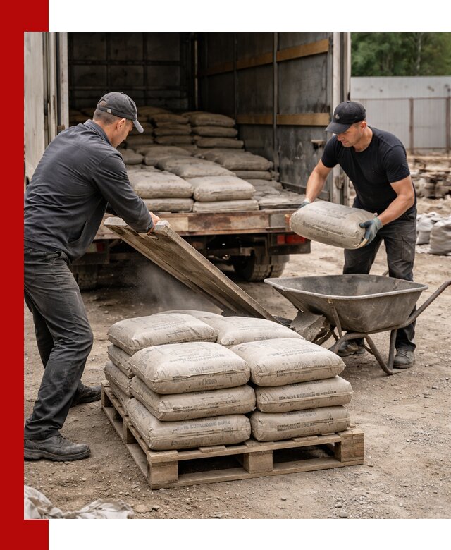 Пескобетон М300 с доставкой в октябрьском по выгодной цене