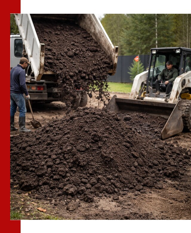 Плодородный грунт с доставкой в октябрьском для садов и огородов