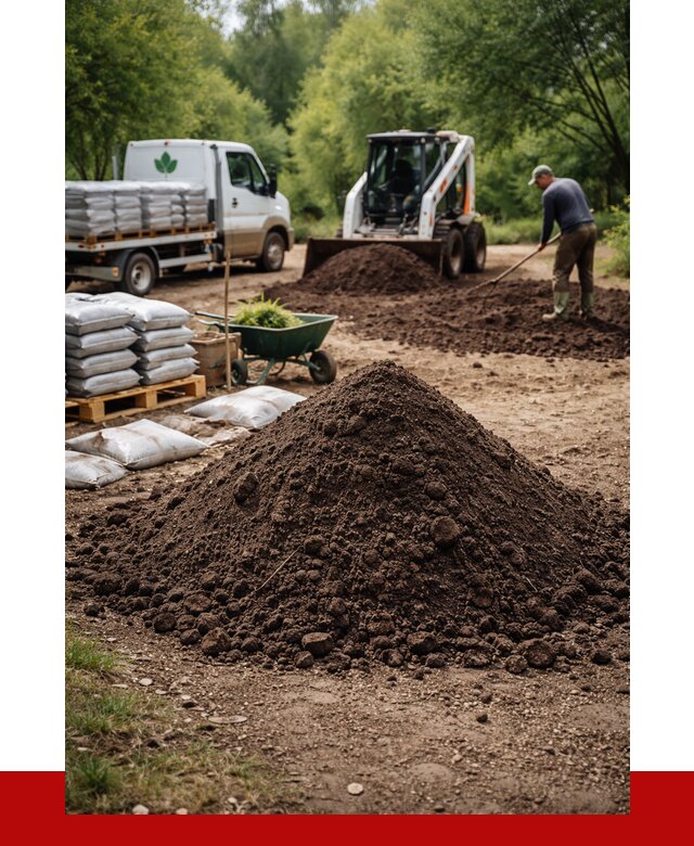 Грунт для озеленения с доставкой в октябрьском от 1864 р. | ПРОНЕРУДКтб