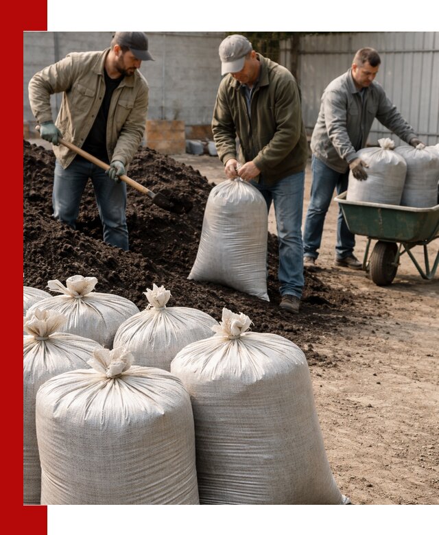 Купить чернозем в мешках с доставкой в октябрьском