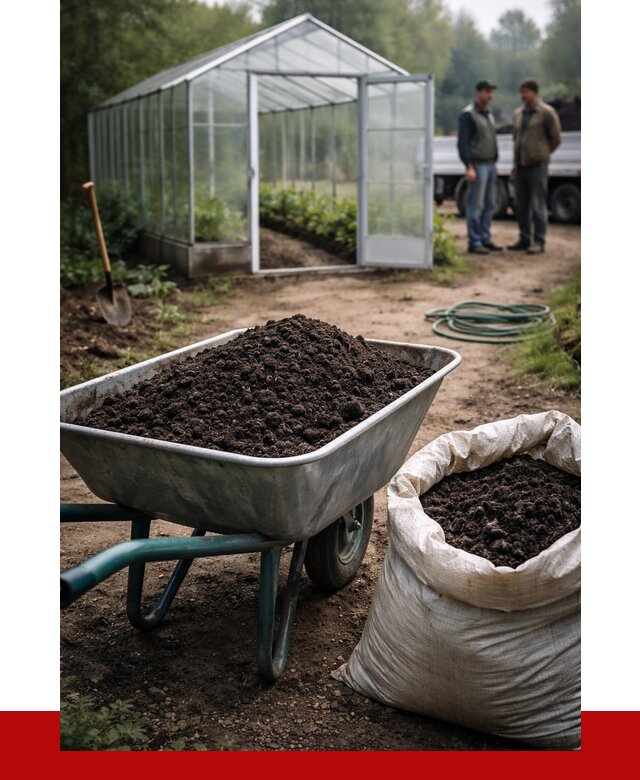 Чернозем для теплицы в октябрьском с доставкой от 1554 р. | ПРОНЕРУДКтб