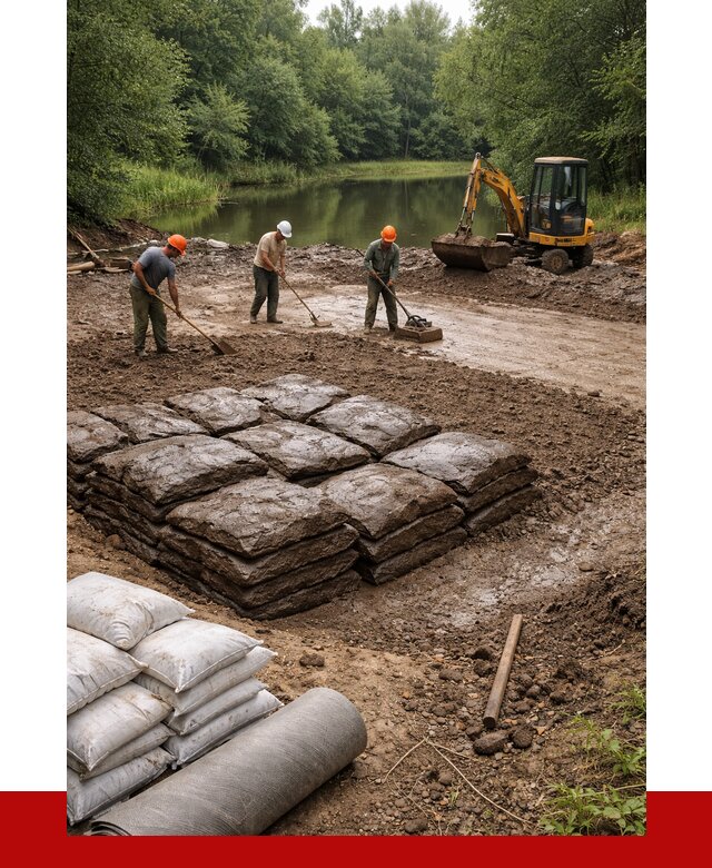 Купить глину для пруда в октябрьском от 4661 р. с доставкой | ПРОНЕРУДКтб