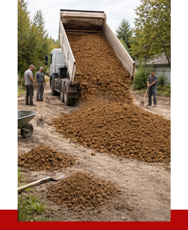 Купить суглинок с доставкой в октябрьском от 2589 р. за куб | ПРОНЕРУДКтб