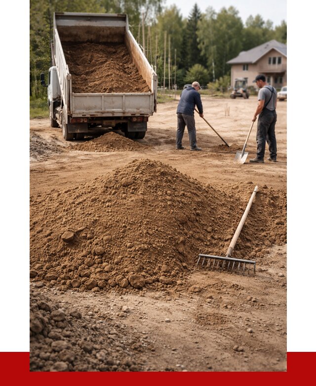 Суглинок для планировки в октябрьском с доставкой от 4350 р. | ПРОНЕРУДКтб