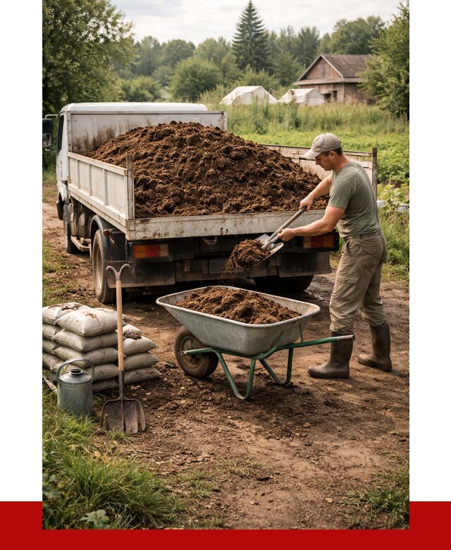 Купить коровий навоз с доставкой в октябрьском от 1864 р. | ПРОНЕРУДКтб