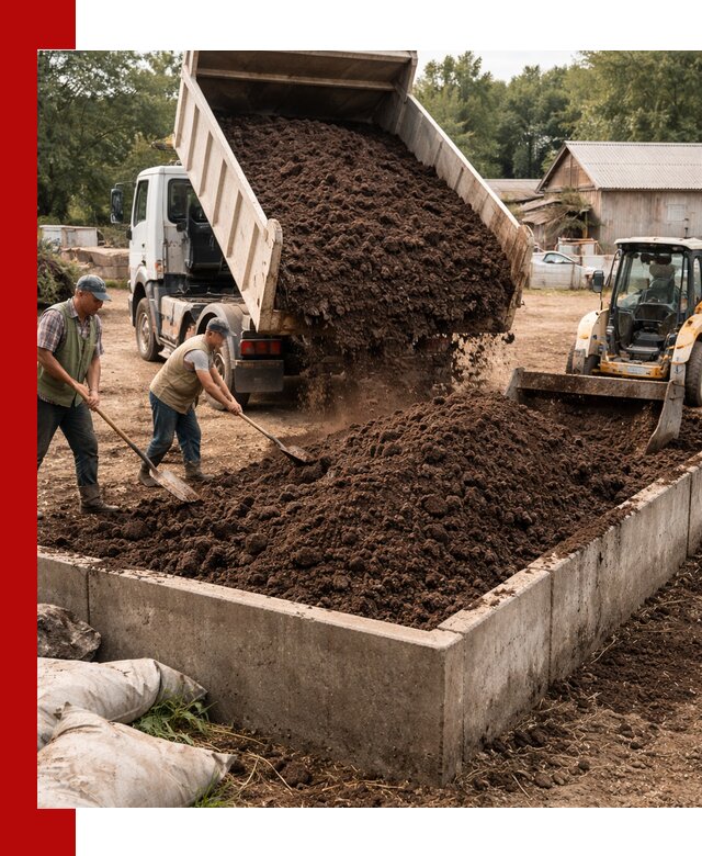 Доставка и продажа биогумуса в октябрьском оптом и в розницу