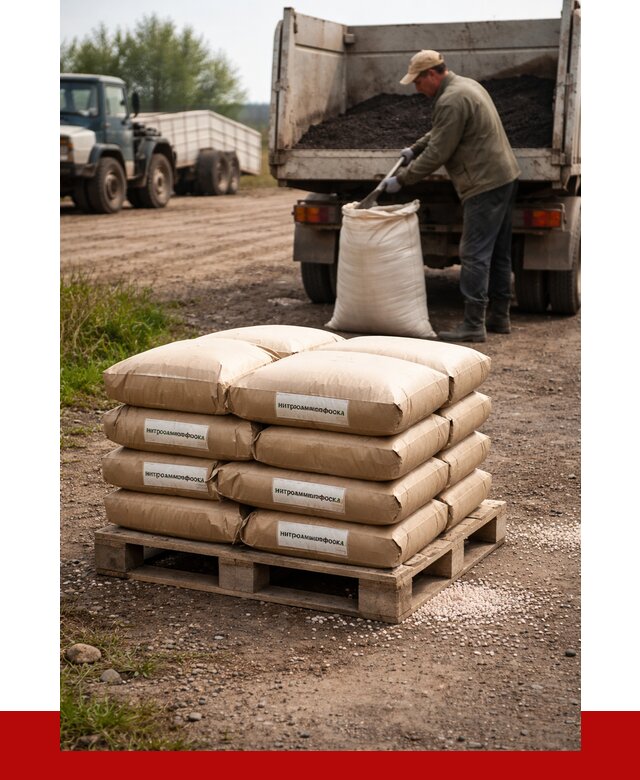 Купить нитроаммофоска в октябрьском от 4350 р. за куб | ПРОНЕРУДКтб