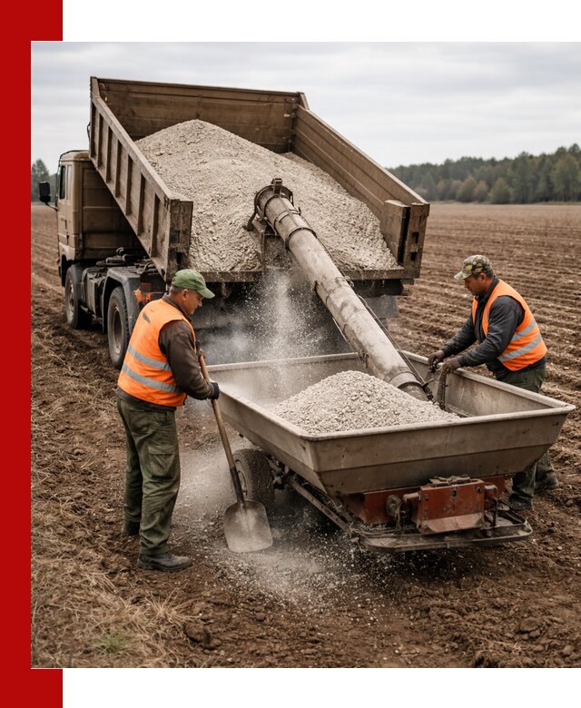 Доставка и продажа суперфосфата оптом и в розницу в октябрьском