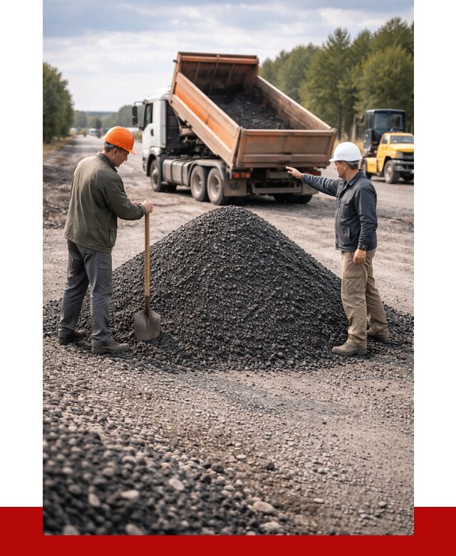 Купить асфальтовую крошку для дорог в октябрьском от 4350 р. | ПРОНЕРУДКтб