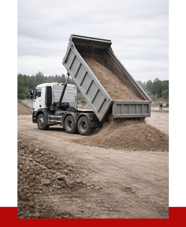 Доставка самосвалом 15 кубов в октябрьском от 6732 руб. | ПРОНЕРУДКтб