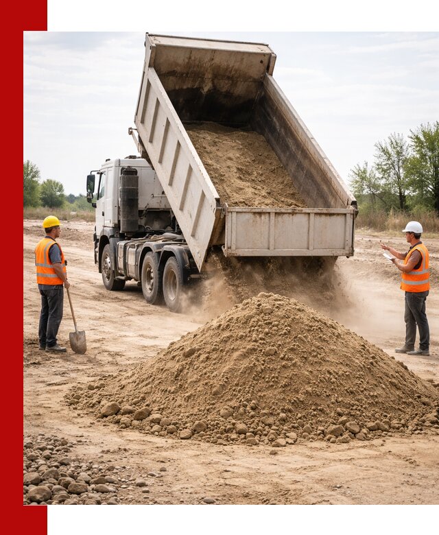 Доставка самосвалом 15 кубов в октябрьском за город и по городу