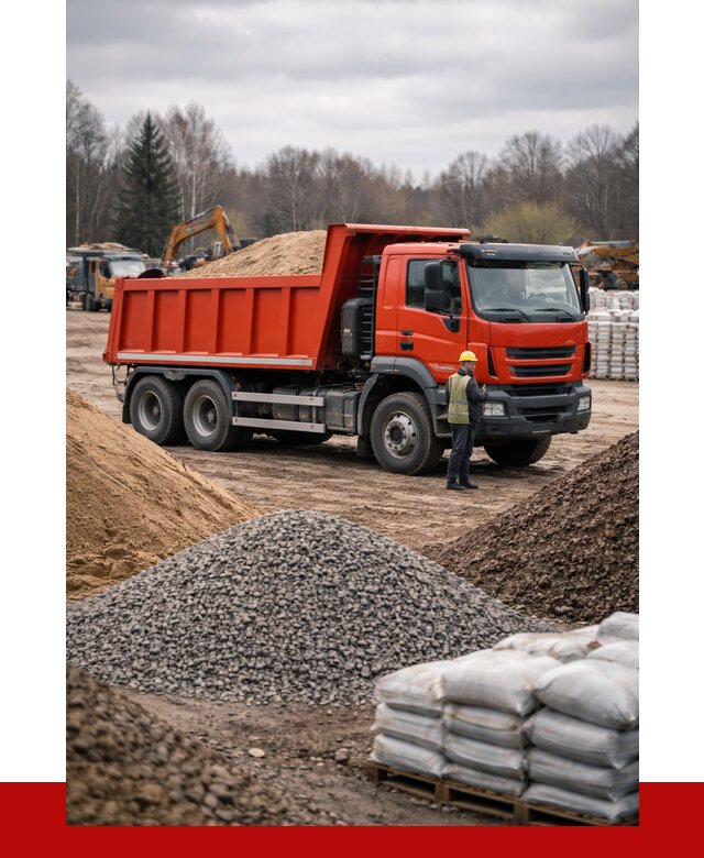 Доставка самосвалом 25 кубов в октябрьском от 7768 р. | ПРОНЕРУДКтб