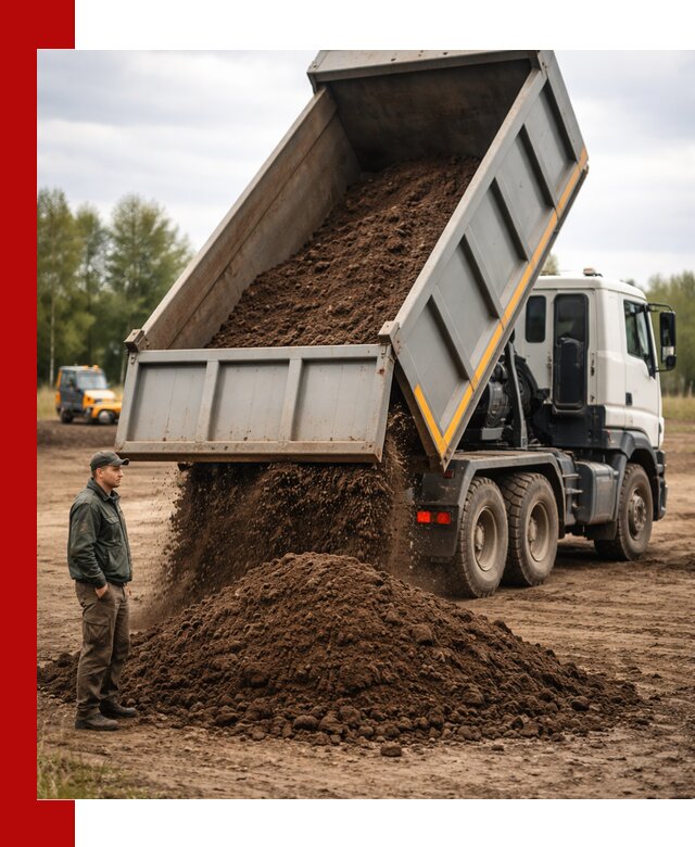 Аренда самосвала с водителем в октябрьском для сыпучих грузов и навоза