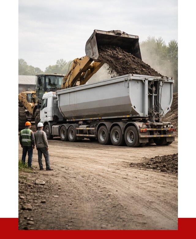Аренда Тонар 40 тонн в октябрьском от 6732 руб. в сутки | ПРОНЕРУДКтб