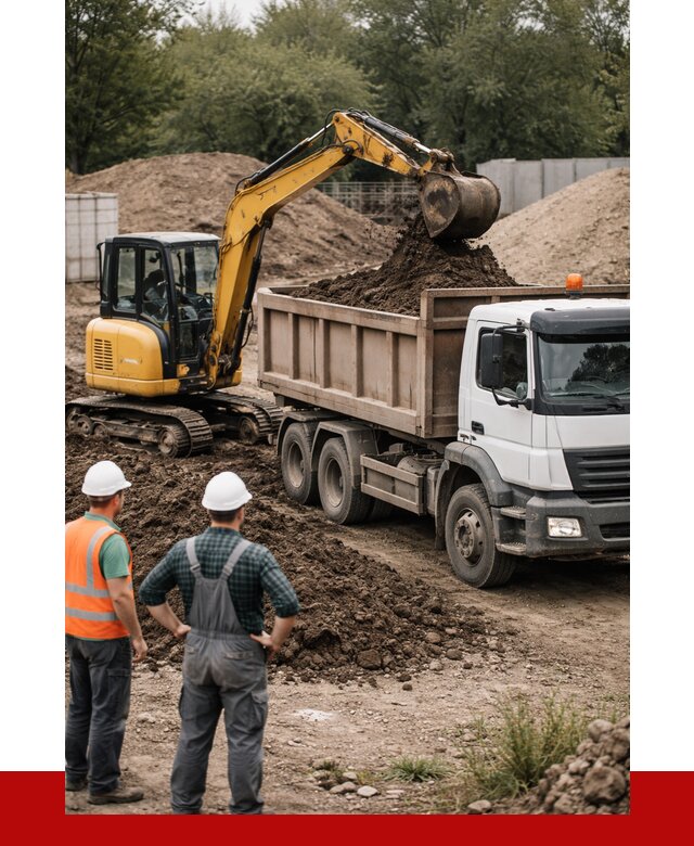 Вывоз грунта в октябрьском от 4661 р. самосвалом | ПРОНЕРУДКтб