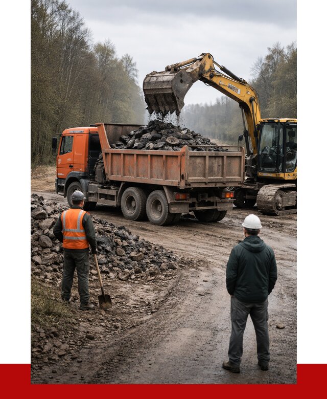 Вывоз асфальта в октябрьском от 4661 р. самосвалом ПРОНЕРУДКтб