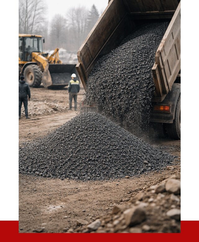 Асфальтовая крошка в октябрьском с доставкой от 1864 р. | ПРОНЕРУДКтб